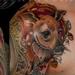 Tattoos - Deer and Owl shoulder cap  - 95873